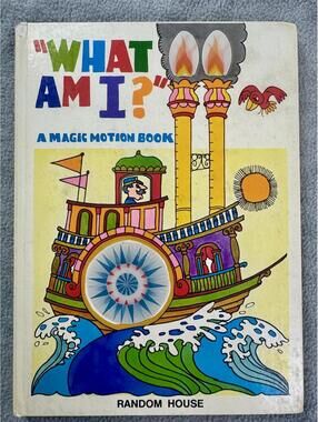 vintage what am i magic motion book random house collectible kids